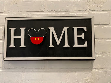 Magnetic Interchangeable Home Sign